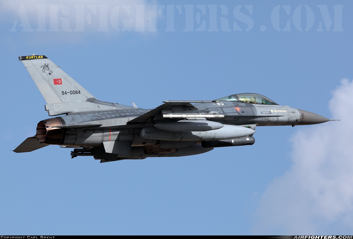 Türkiye - Air Force General Dynamics F-16C Fighting Falcon 94-0084 at Konya (KYA / LTAN), Türkiye
