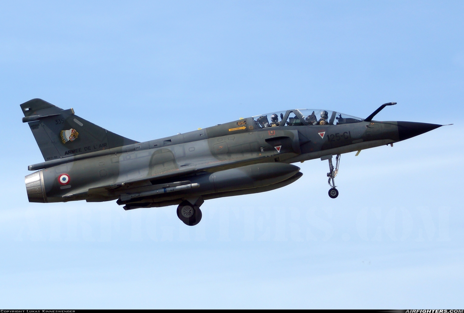 France - Air Force Dassault Mirage 2000N 335 at Luxeuil - St. Sauveur (LFSX), France