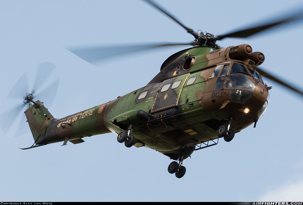 France - Army Aerospatiale SA-330B Puma 1123 at Beauvechain (EBBE), Belgium