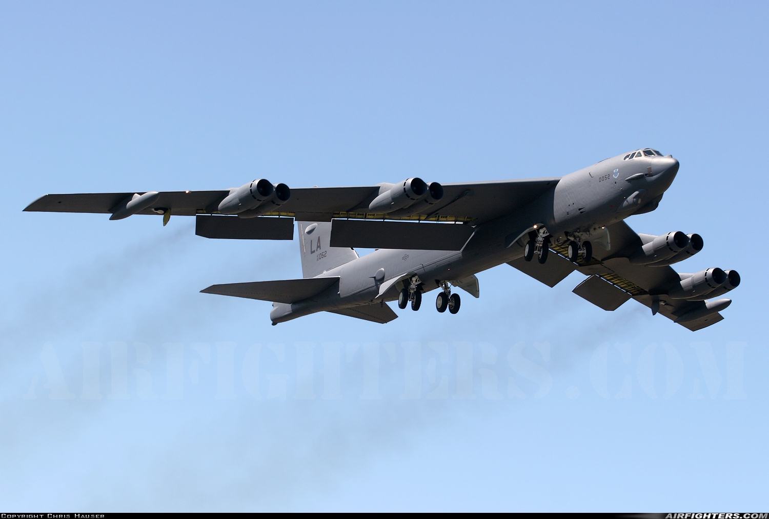 USA - Air Force Boeing B-52H Stratofortress 60-0052 at Fairford (FFD / EGVA), UK