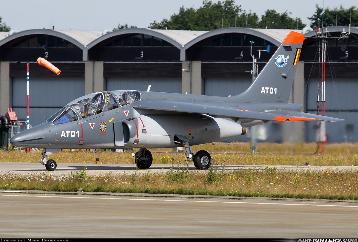 Belgium - Air Force Dassault/Dornier Alpha Jet 1B+ AT01 at Breda - Gilze-Rijen (GLZ / EHGR), Netherlands
