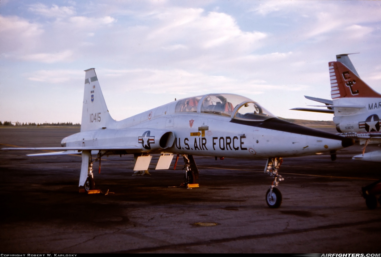 USA - Air Force Northrop T-38A Talon 65-10415 at Spokane - Fairchild AFB (KSKA), USA