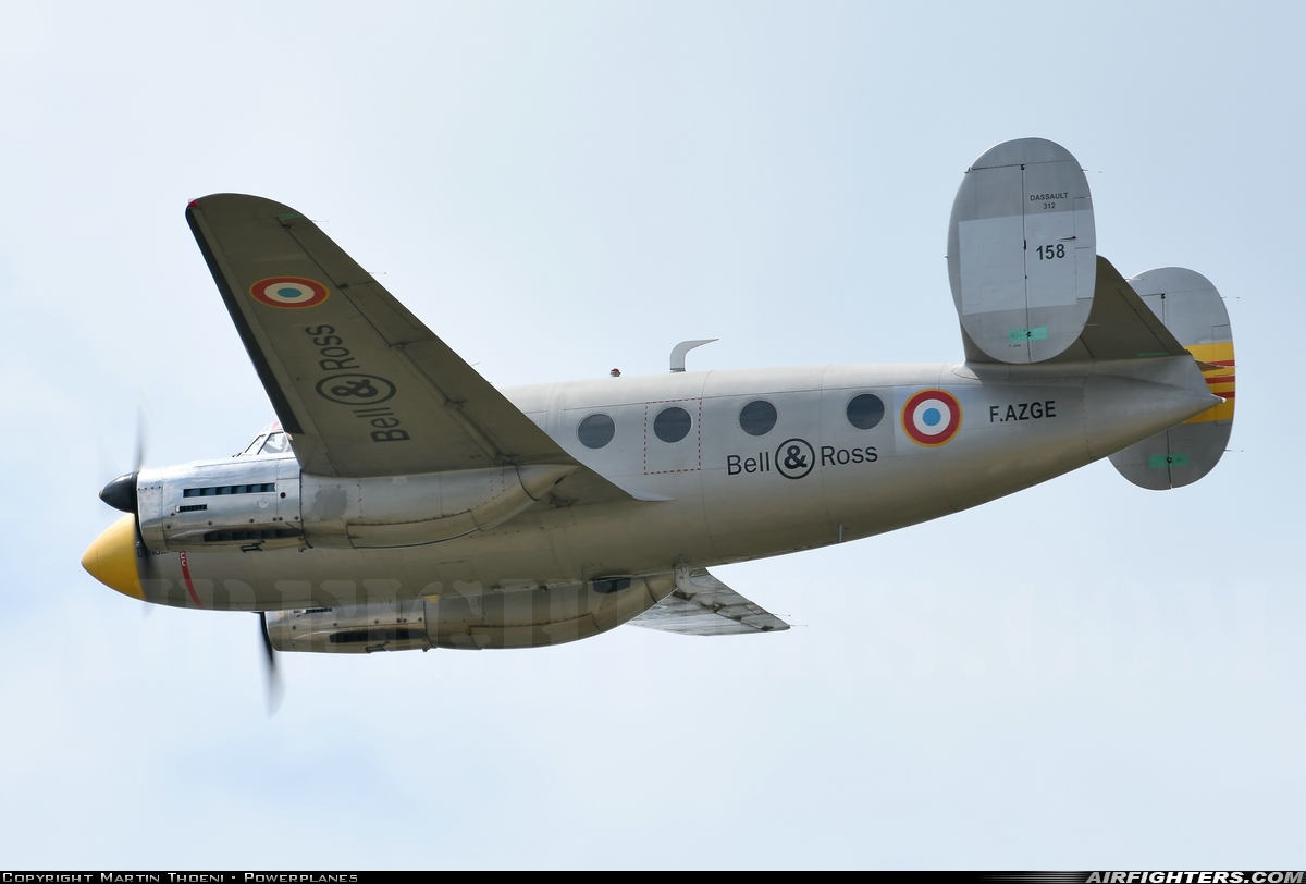 Private Dassault MD-312 Flamant F-AZGE at Luxeuil - St. Sauveur (LFSX), France