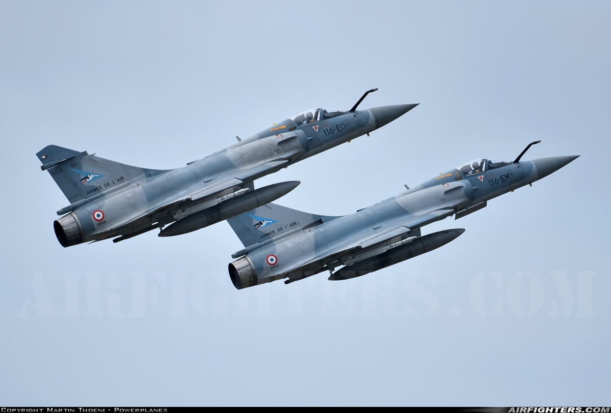 France - Air Force Dassault Mirage 2000-5F 66 at Luxeuil - St. Sauveur (LFSX), France