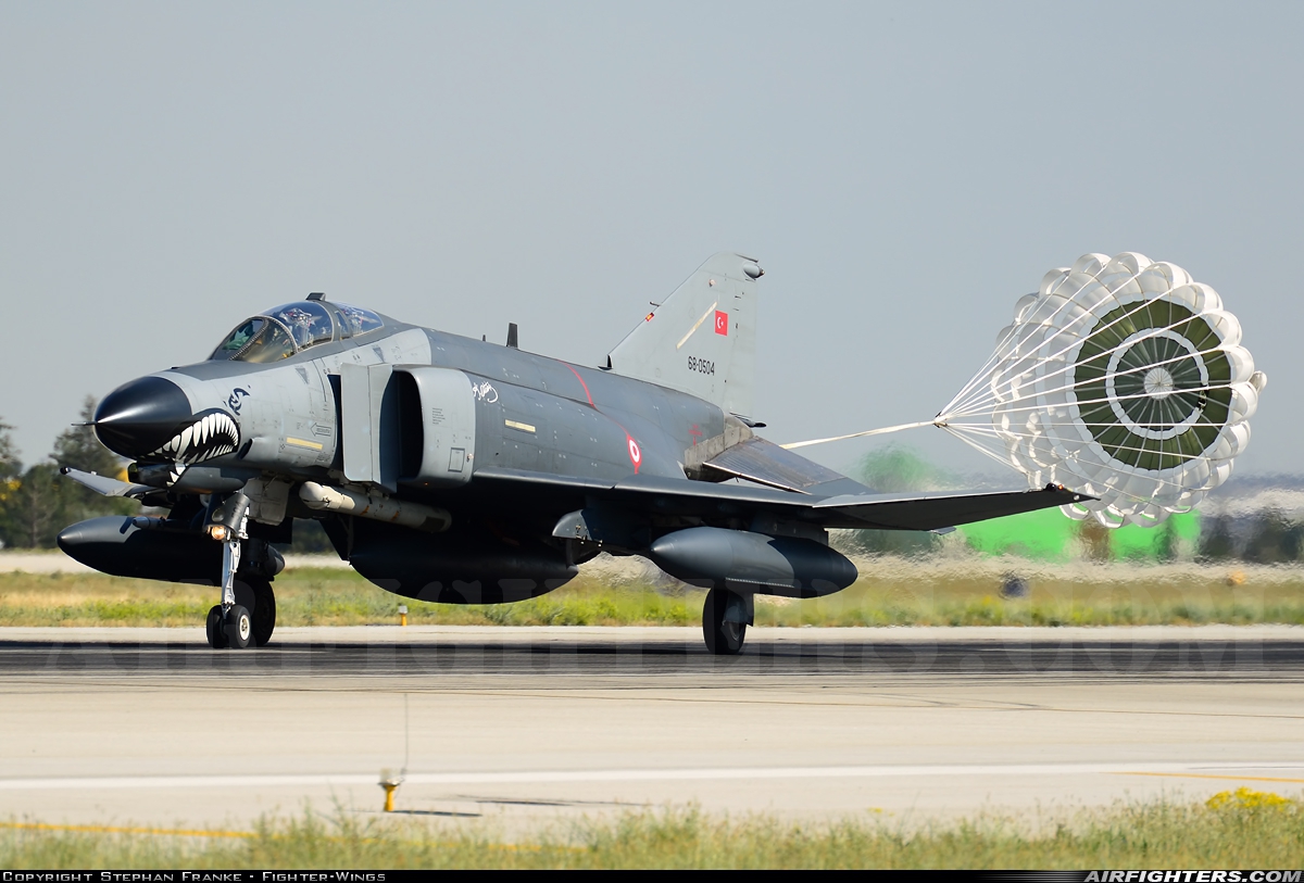 Türkiye - Air Force McDonnell Douglas F-4E-2020 Terminator 68-0504 at Konya (KYA / LTAN), Türkiye