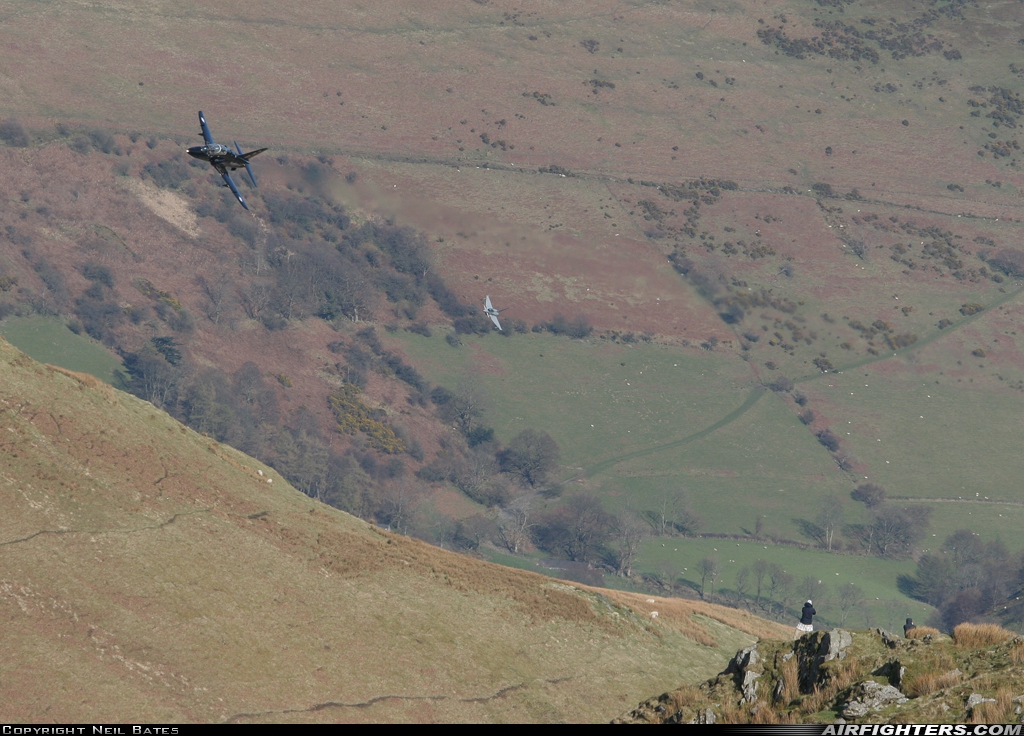 UK - Air Force British Aerospace Hawk T.1A XX324 at Off-Airport - Machynlleth Loop Area, UK