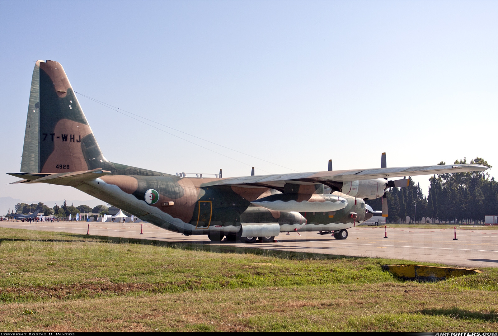 Algeria - Air Force Lockheed C-130H Hercules (L-382) 7T-WHJ at Izmir - Cigli (IGL / LTBL), Türkiye