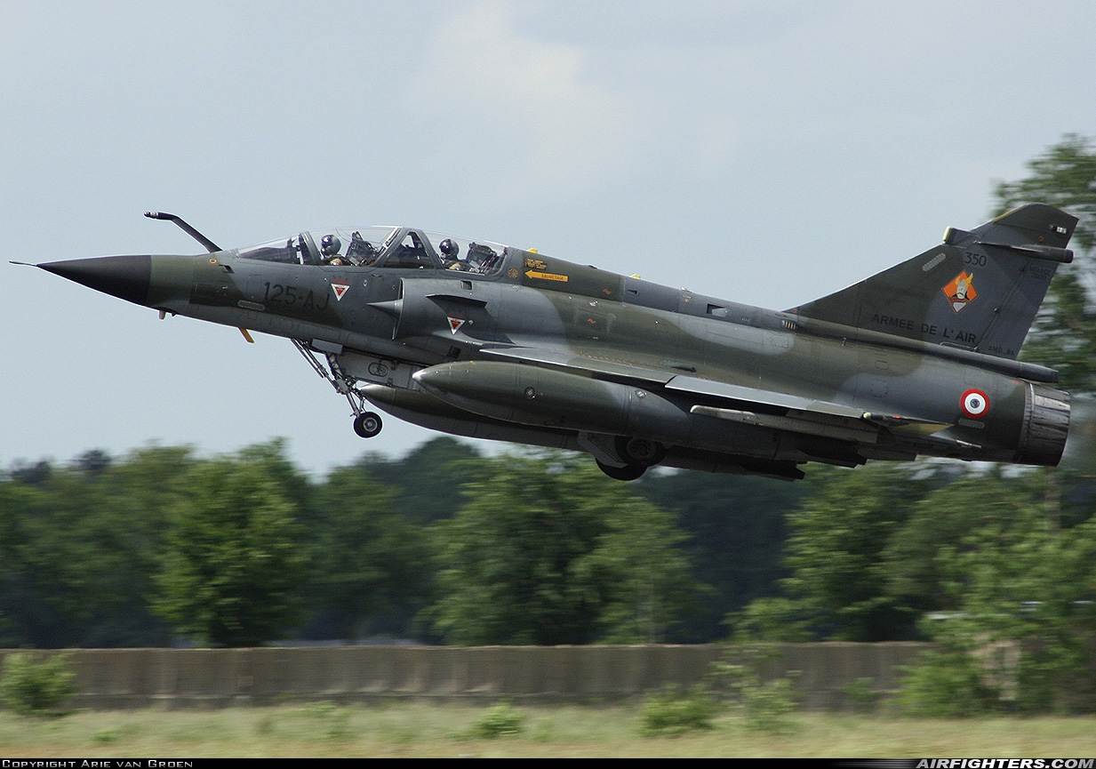 France - Air Force Dassault Mirage 2000N 350 at Uden - Volkel (UDE / EHVK), Netherlands