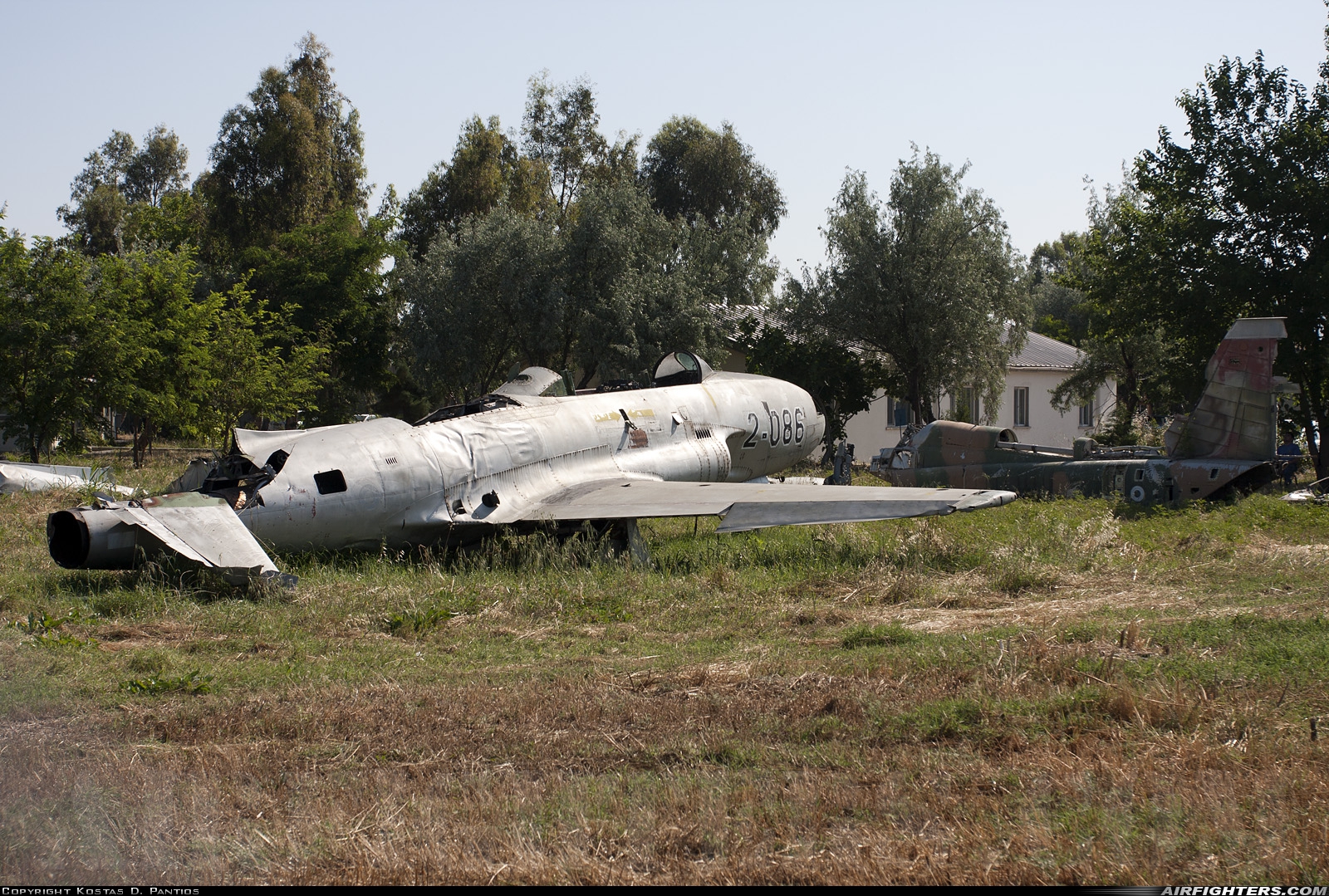 Türkiye - Air Force Lockheed T-33A Shooting Star 51-4086 at Izmir - Cigli (IGL / LTBL), Türkiye