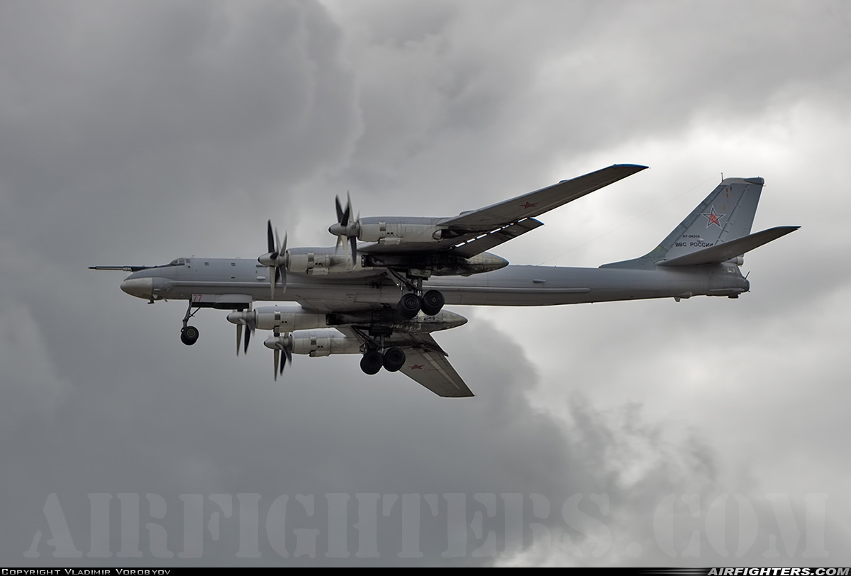 Russia - Air Force Tupolev Tu-95MS Bear H RF-94204 at Withheld, Russia