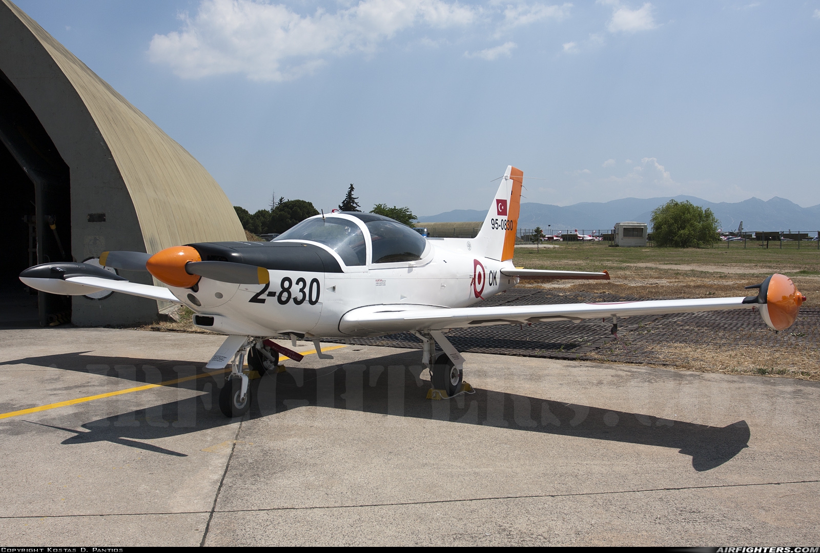 Türkiye - Air Force SIAI-Marchetti SF-260D 95-0830 at Izmir - Cigli (IGL / LTBL), Türkiye