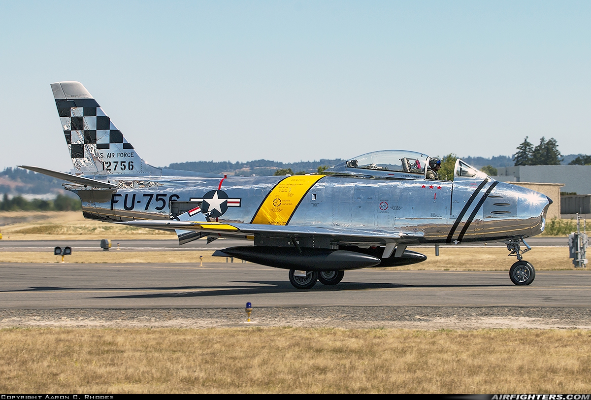 Private Canadair CL-13B Sabre Mk.6 NX1F at Portland - Portland-Hillsboro (HIO), USA