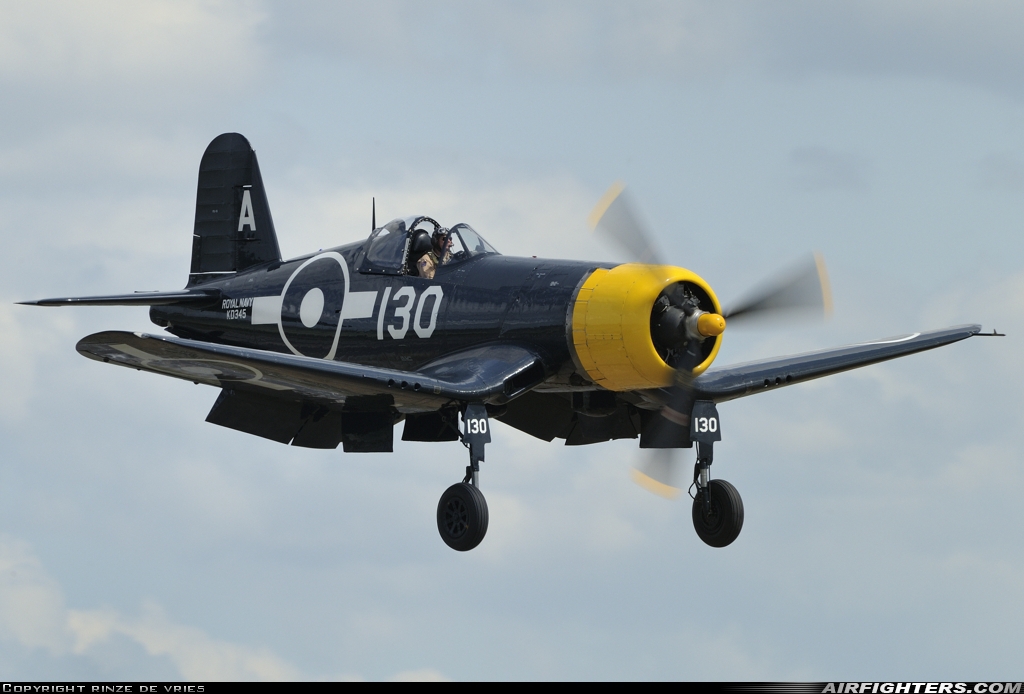 Private - The Fighter Collection Goodyear FG-1D Corsair G-FGID at Duxford (EGSU), UK