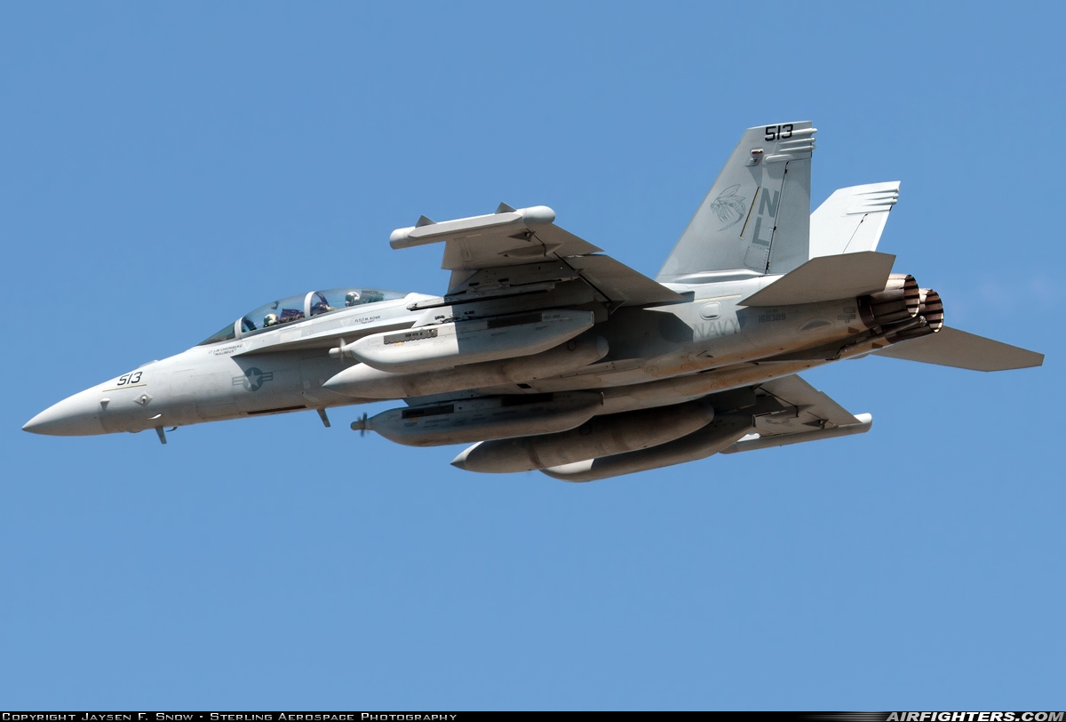 USA - Navy Boeing EA-18G Growler 168389 at Oak Harbor - Whidbey Island NAS / Ault Field (NUW), USA