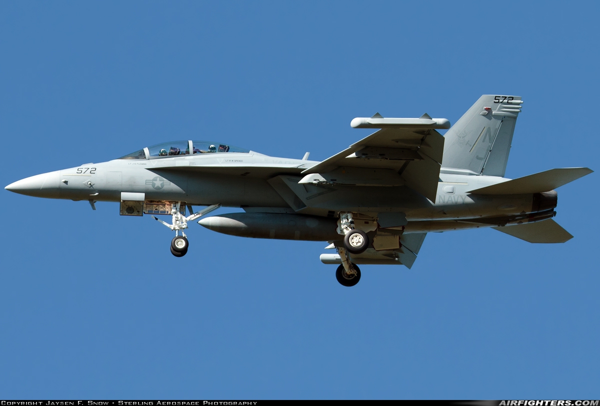 USA - Navy Boeing EA-18G Growler 168932 at Oak Harbor - Whidbey Island NAS / Ault Field (NUW), USA