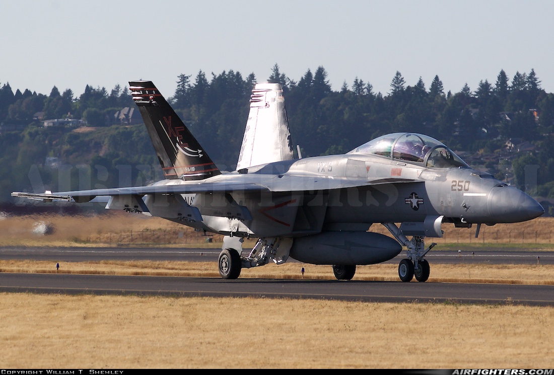 USA - Navy Boeing F/A-18F Super Hornet 166673 at Portland - Int. (PDX / KPDX), USA
