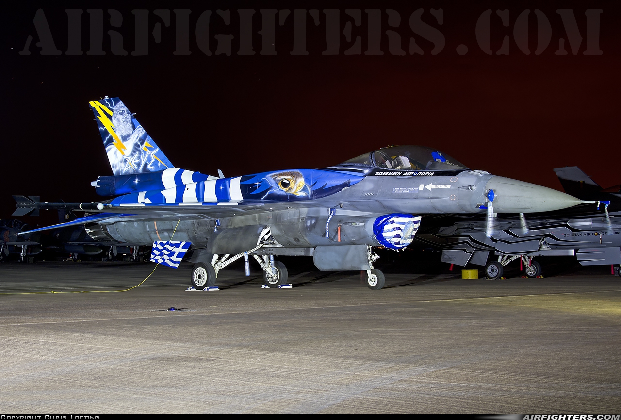Greece - Air Force General Dynamics F-16C Fighting Falcon 523 at Fairford (FFD / EGVA), UK