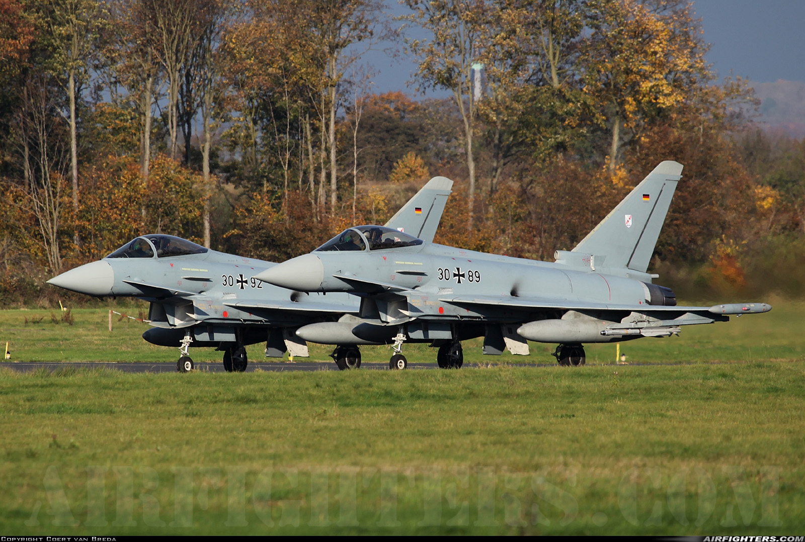 Germany - Air Force Eurofighter EF-2000 Typhoon S 30+89 at Norvenich (ETNN), Germany