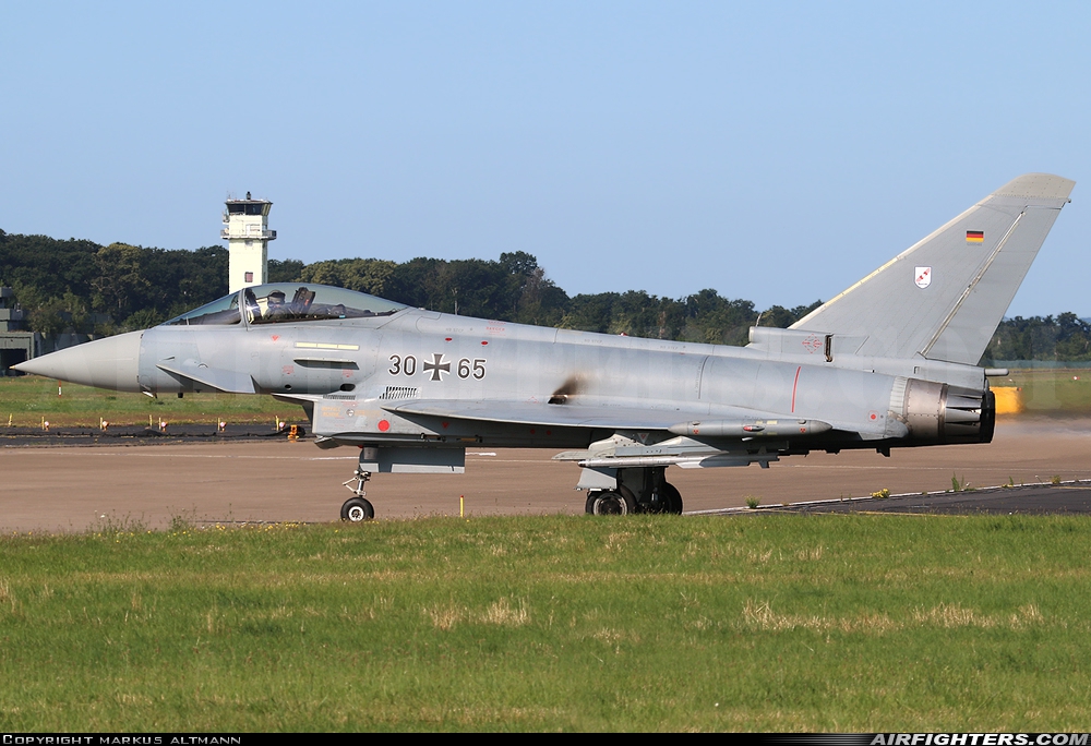Germany - Air Force Eurofighter EF-2000 Typhoon S 30+65 at Norvenich (ETNN), Germany