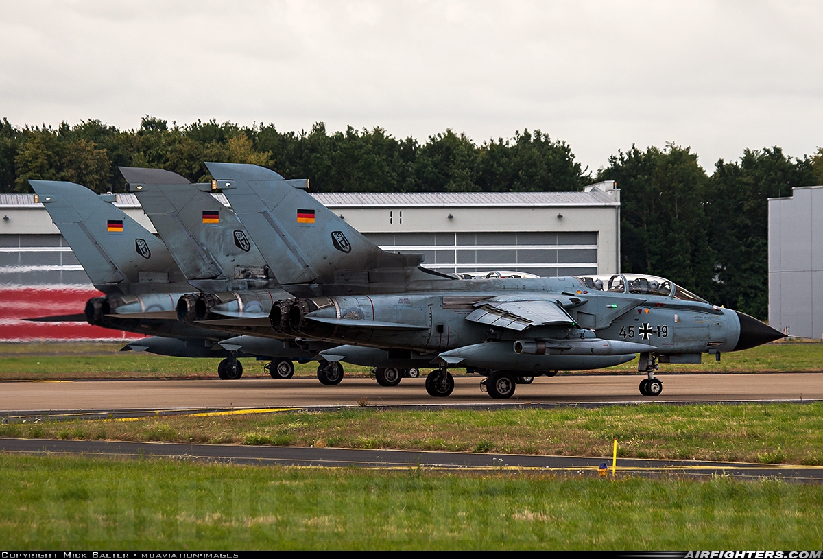 Germany - Air Force Panavia Tornado IDS 45+19 at Norvenich (ETNN), Germany