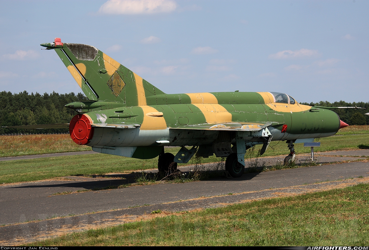 East Germany - Air Force Mikoyan-Gurevich MiG-21M 596 at Berlin - Gatow (GWW / EDUG), Germany