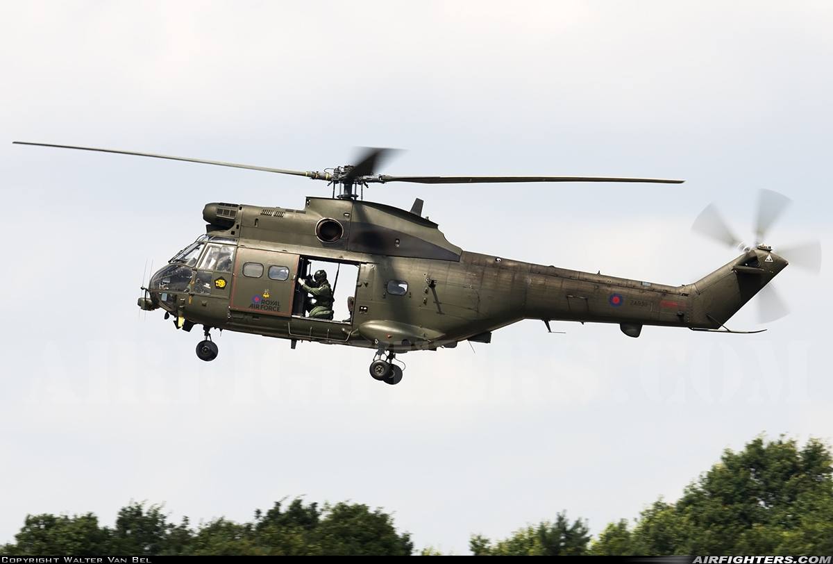 UK - Air Force Westland Puma HC1 (SA-330E) ZA939 at Kleine Brogel (EBBL), Belgium