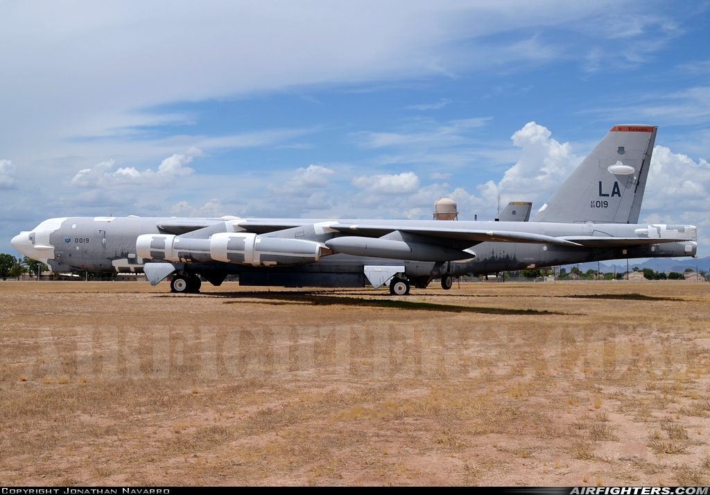 USA - Air Force Boeing B-52H Stratofortress 60-0019 at Tucson - Davis-Monthan AFB (DMA / KDMA), USA