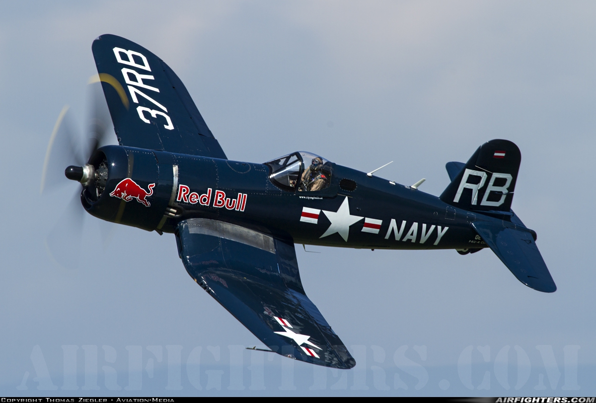 Private - Red Bull Vought F4U-4 Corsair OE-EAS at Payerne (LSMP), Switzerland