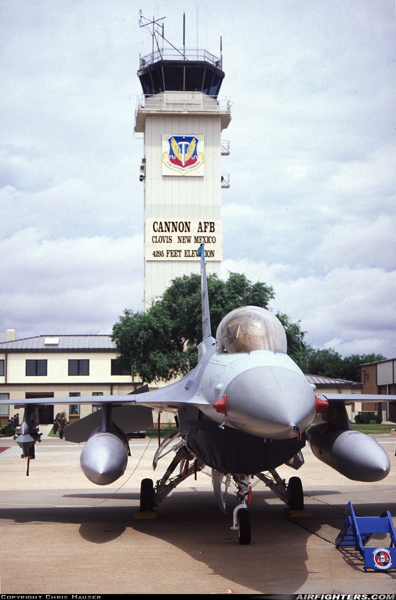 USA - Air Force General Dynamics F-16C Fighting Falcon 86-0333 at Clovis - Cannon AFB (CVS / KCVS), USA