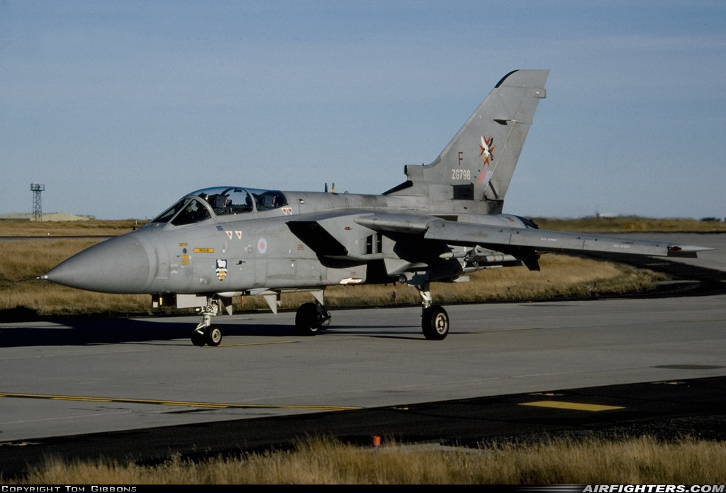 UK - Air Force Panavia Tornado F3 ZG798 at Mount Pleasant (MPN / EGYP), Falkland Islands