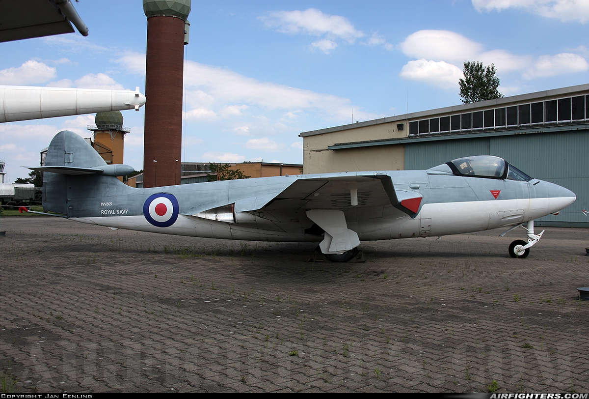 UK - Navy Hawker Sea Hawk FGA.6 WV865 at Berlin - Gatow (GWW / EDUG), Germany