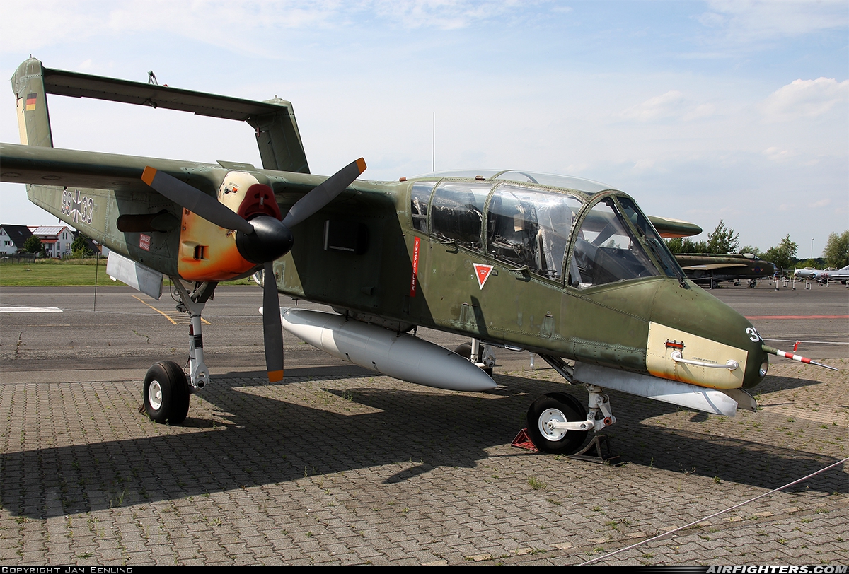 Germany - Air Force North American Rockwell OV-10B Bronco 99+33 at Berlin - Gatow (GWW / EDUG), Germany