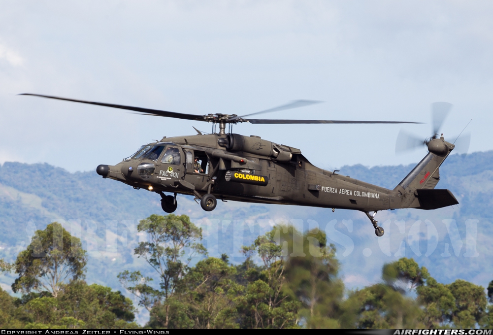 Colombia - Air Force Sikorsky AH-60L Arpia III FAC4131 at Rionegro (Medellin) - Jose Maria Cordova (MDE / SKRG), Colombia