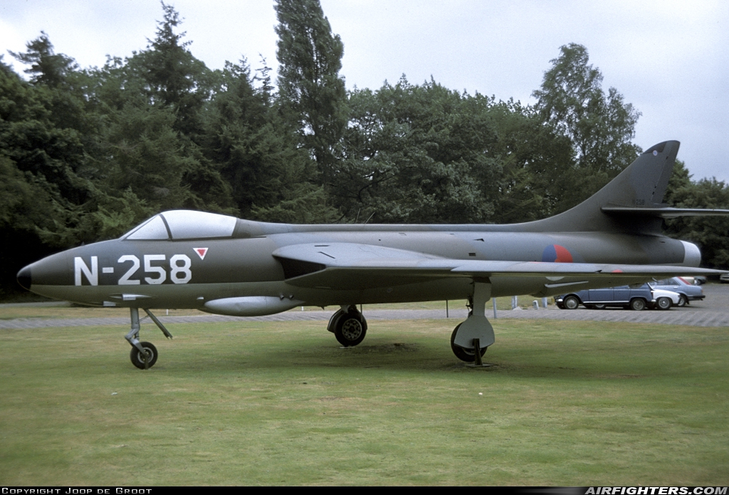 Netherlands - Air Force Hawker Hunter F6 N-258 at Utrecht - Soesterberg (UTC / EHSB), Netherlands