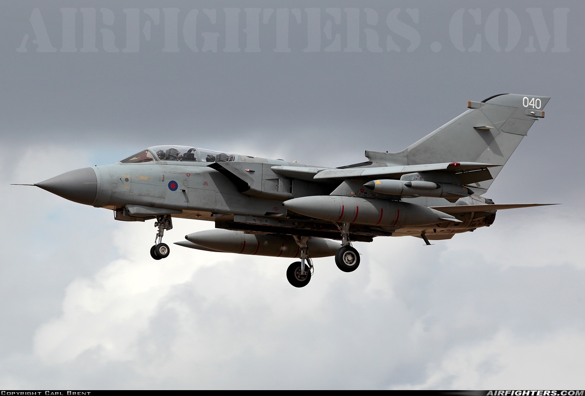 UK - Air Force Panavia Tornado GR4 ZA548 at Marham (King's Lynn -) (KNF / EGYM), UK