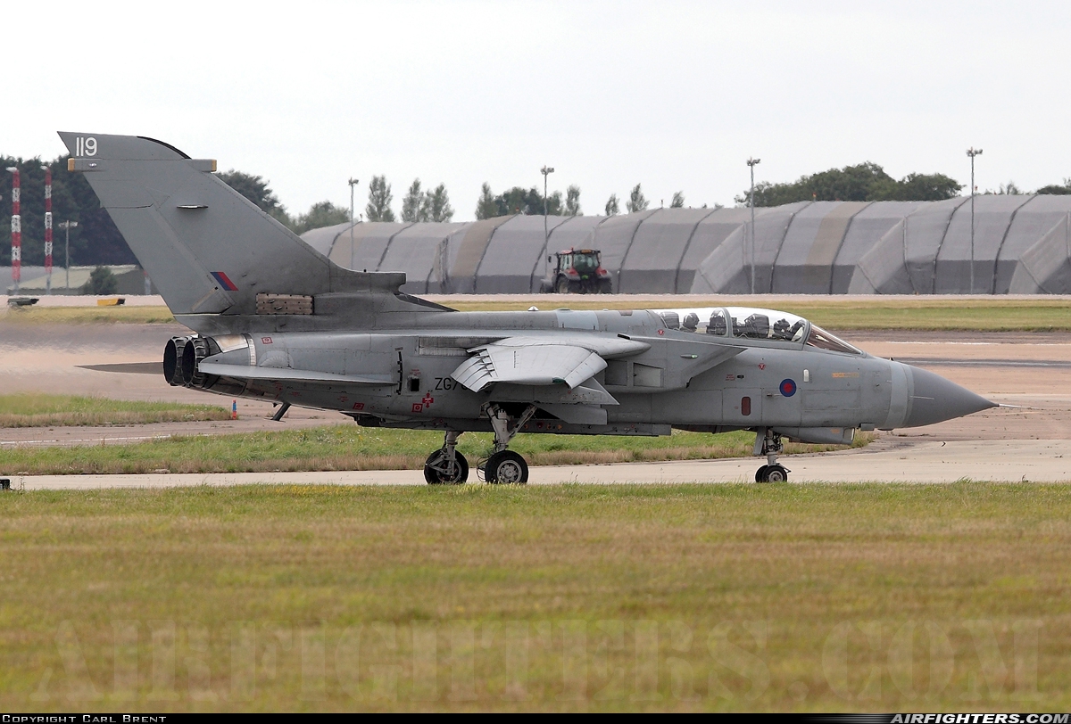 UK - Air Force Panavia Tornado GR4A ZG707 at Marham (King's Lynn -) (KNF / EGYM), UK