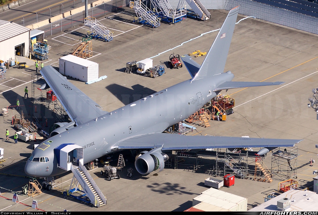 USA - Air Force Boeing KC-46A Pegasus (767-200LRF) N462KC at Everett - Snohomish County / Paine Field (PAE / KPAE), USA
