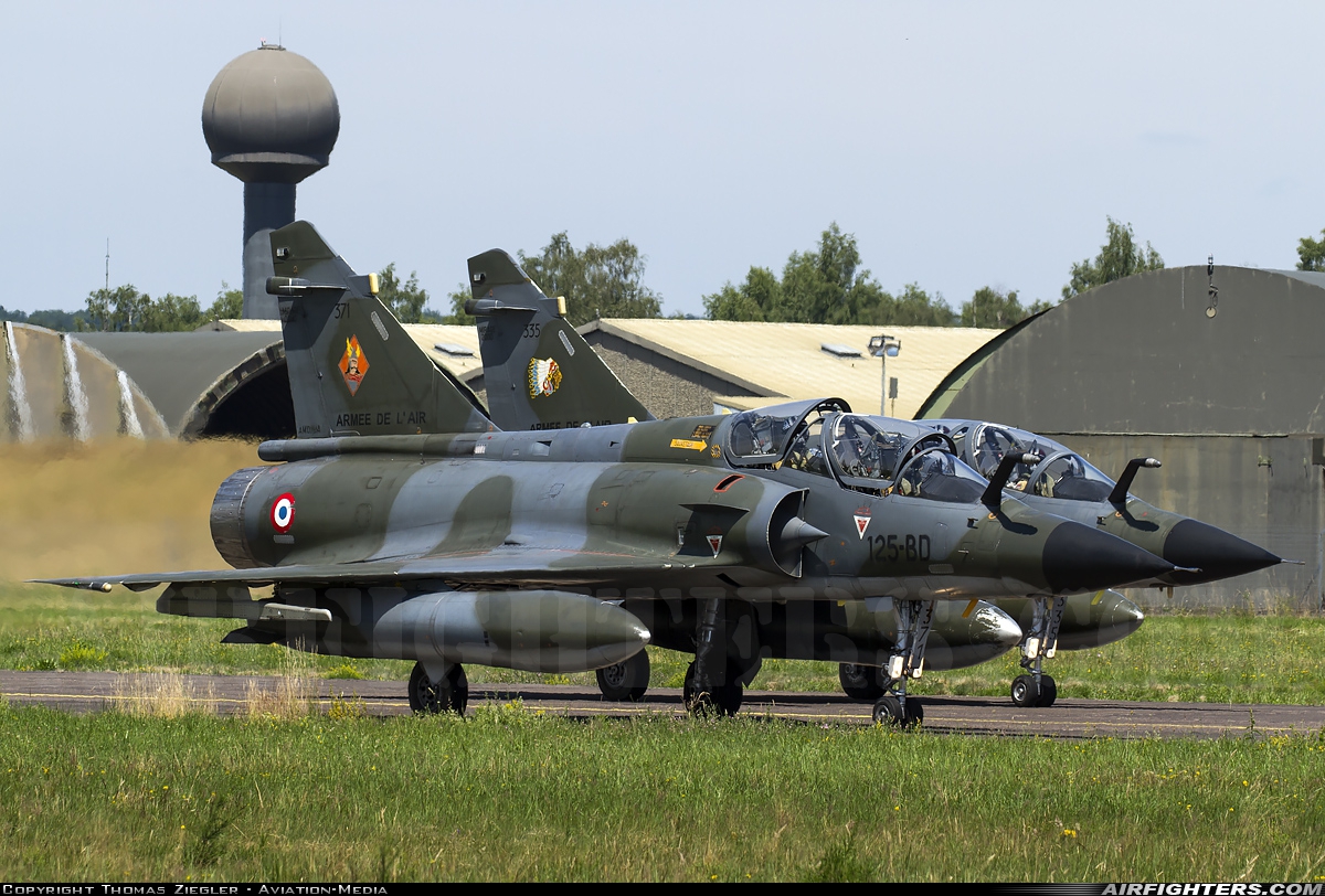 France - Air Force Dassault Mirage 2000N 371 at Luxeuil - St. Sauveur (LFSX), France