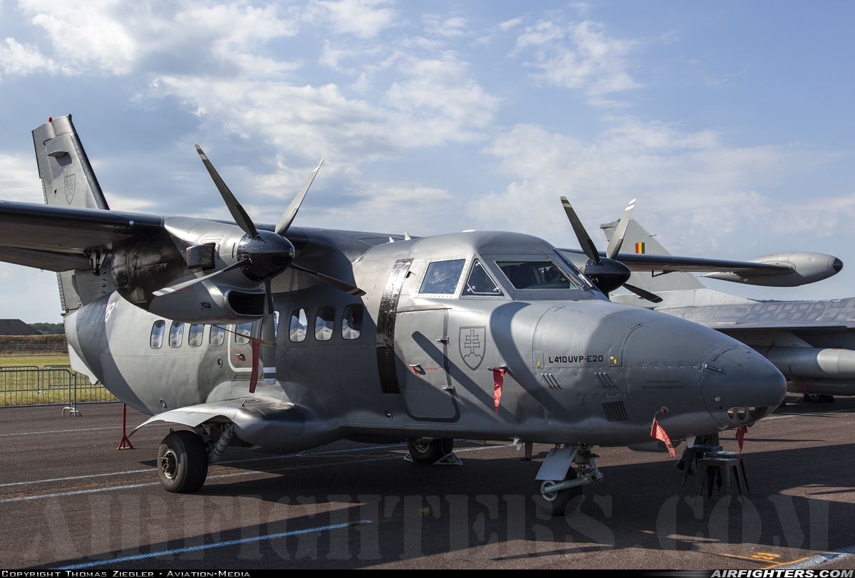 Slovakia - Air Force LET L-410UVP-E20 2718 at Luxeuil - St. Sauveur (LFSX), France