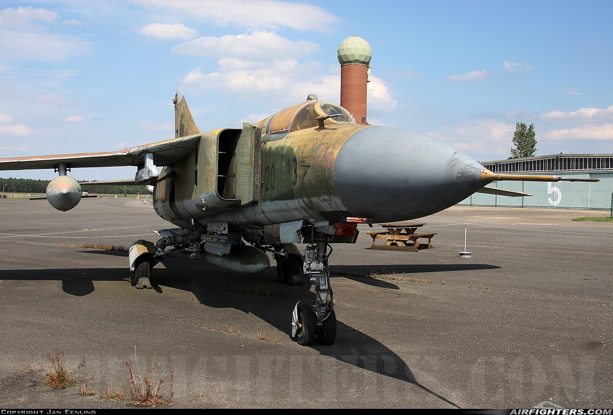 Germany - Air Force Mikoyan-Gurevich MiG-23ML 20+13 at Berlin - Gatow (GWW / EDUG), Germany