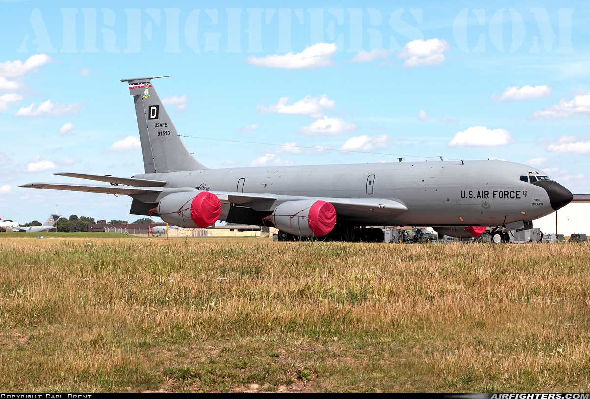 USA - Air Force Boeing KC-135T Stratotanker (717-148) 59-1513 at Mildenhall (MHZ / GXH / EGUN), UK