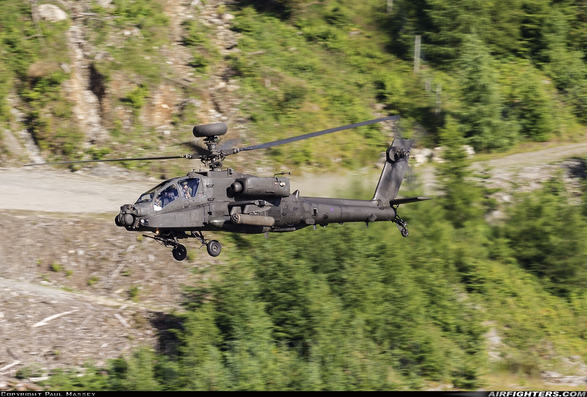 UK - Army Westland Apache AH1 (WAH-64D) ZJ199 at Off-Airport - Cumbria, UK