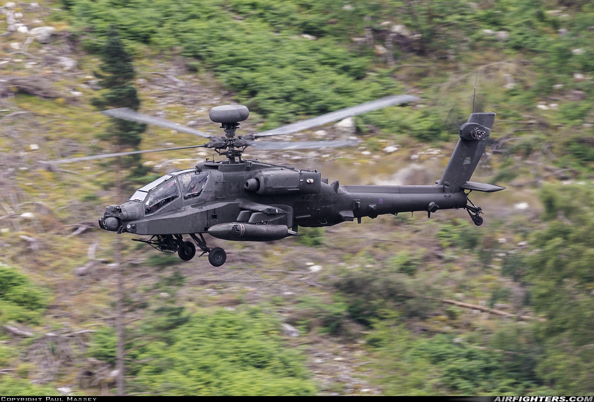 UK - Army Westland Apache AH1 (WAH-64D) ZJ229 at Off-Airport - Cumbria, UK