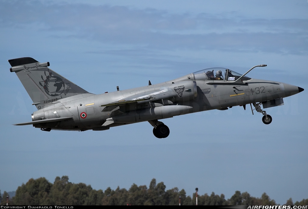 Italy - Air Force AMX International AMX MM7133 at Decimomannu - (DCI / LIED), Italy