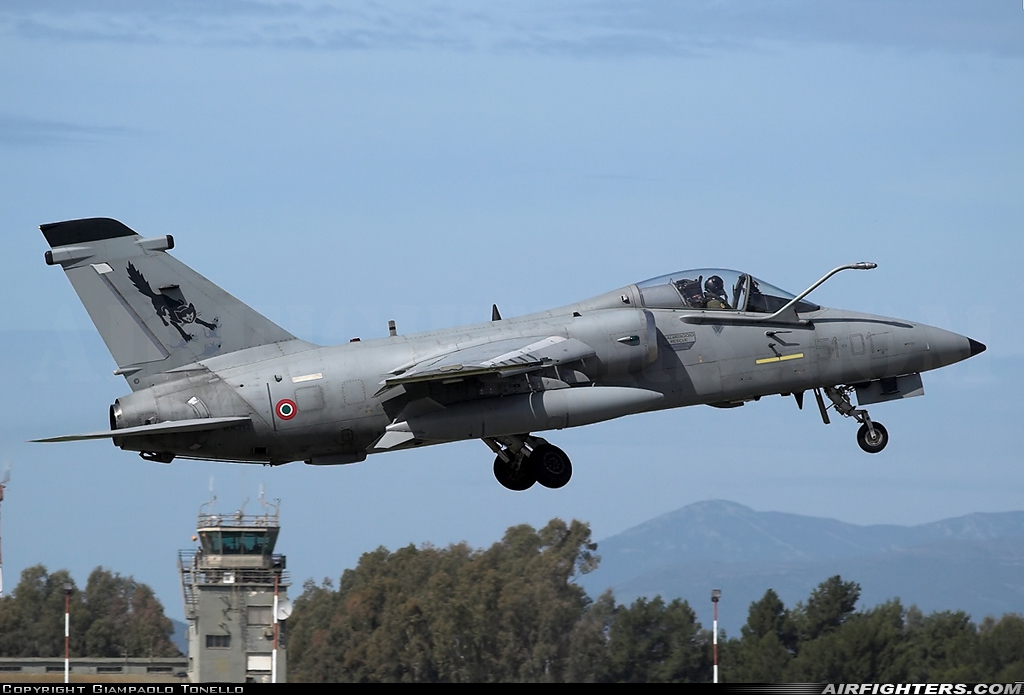 Italy - Air Force AMX International AMX MM7132 at Decimomannu - (DCI / LIED), Italy