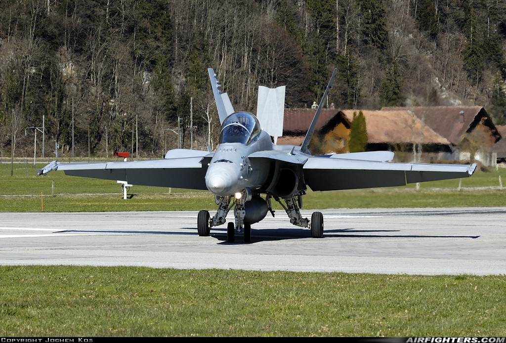 Switzerland - Air Force McDonnell Douglas F/A-18D Hornet J-5234 at Meiringen (LSMM), Switzerland