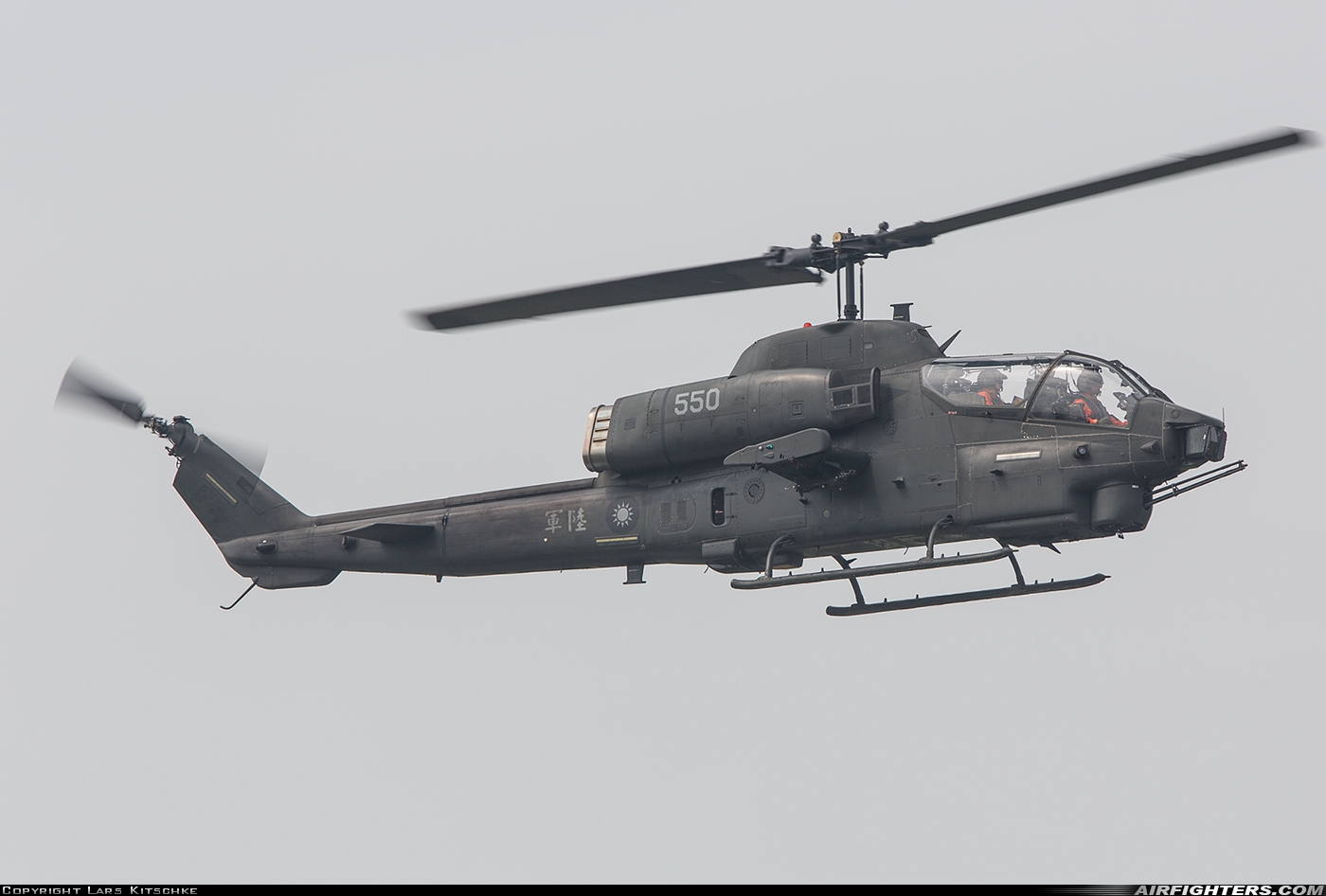 Taiwan - Army Bell AH-1W Super Cobra (209) 550 at Gueiren (RCXY), Taiwan