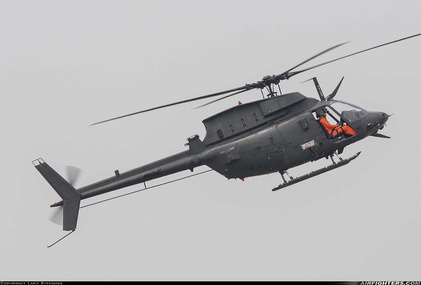 Taiwan - Army Bell OH-58D Kiowa (406) 628 at Gueiren (RCXY), Taiwan