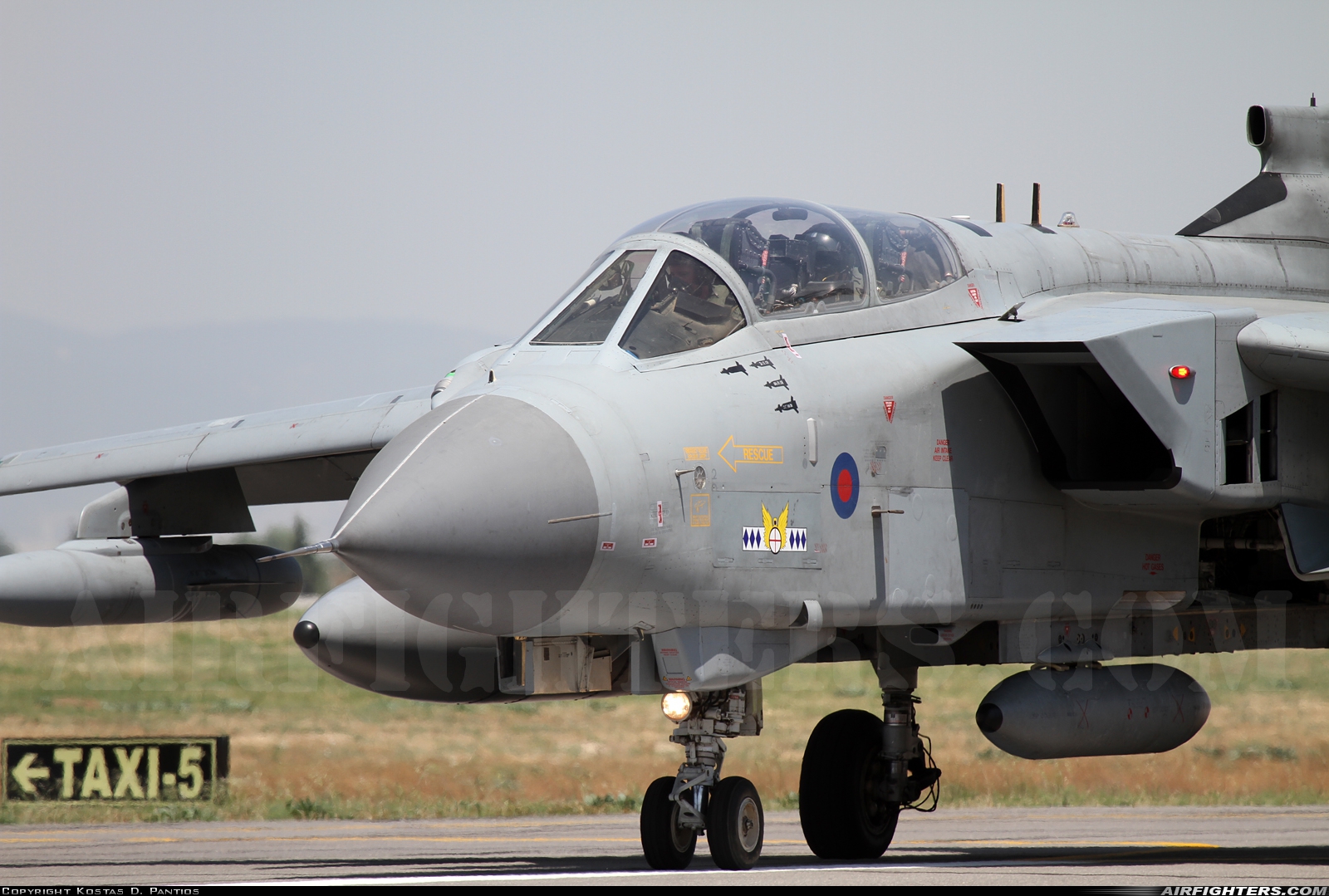 UK - Air Force Panavia Tornado GR4 ZD847 at Izmir - Cigli (IGL / LTBL), Türkiye