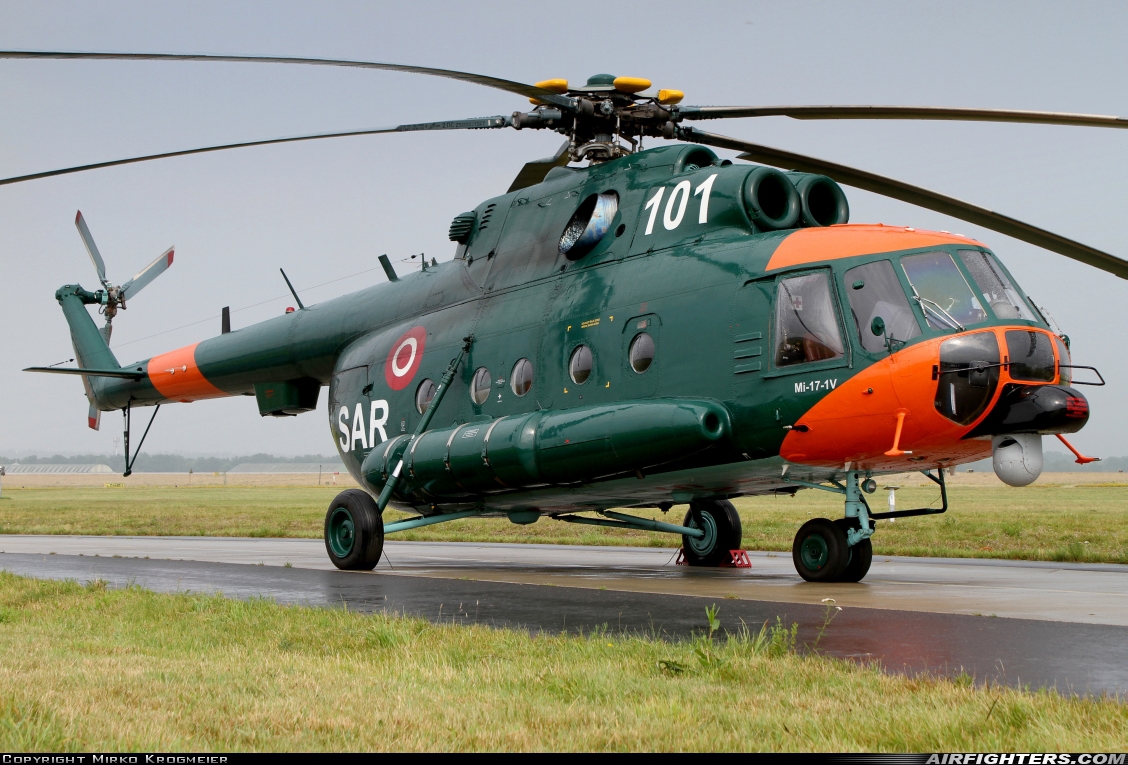 Latvia - Air Force Mil Mi-17-1V 101 at Nordholz (- Cuxhaven) (NDZ / ETMN), Germany